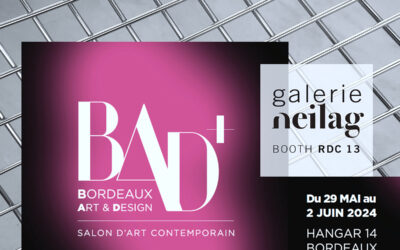BAD+24, Bordeaux art fair, booth RDC13, Hangar 14-2